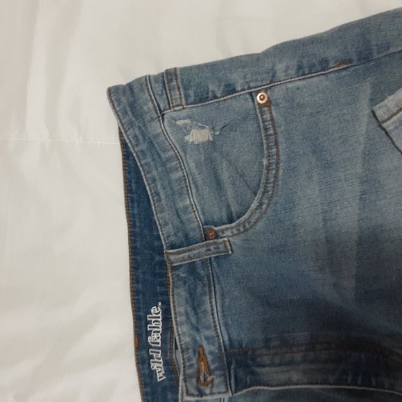 wild fable jeans👖light blue size 18 - Picture 4 of 6